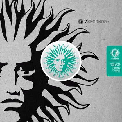 Greazy / Virago album by Need For Mirrors - Drum and Bass Cover Art