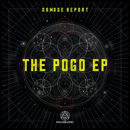 The Pogo EP album by Damage Report - Drum and Bass Cover Art