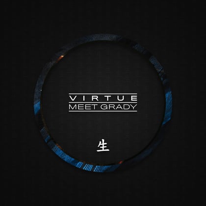 Meet Grady album by Virtue - Drum and Bass Cover Art