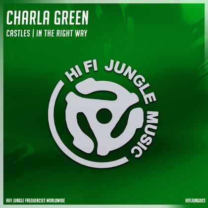 Castles album by Charla Green - Drum and Bass Cover Art