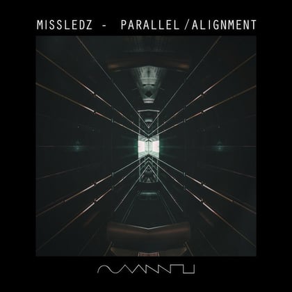 Parallel EP album by missledz - Drum and Bass Cover Art
