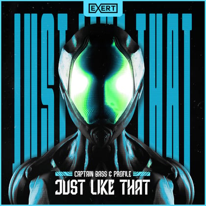Just Like That album by Captain Bass & Profile - Drum and Bass Cover Art