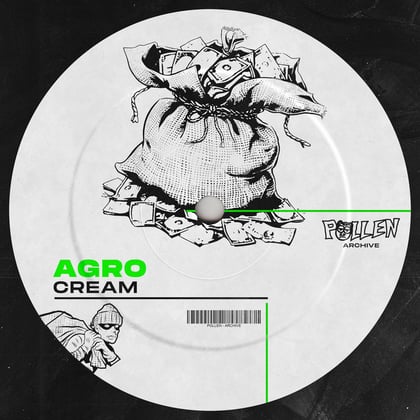 Cream album by Agro - Drum and Bass Cover Art