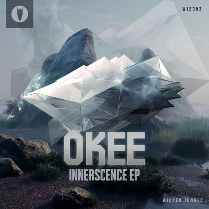 Innerscence album by Okee - Drum and Bass Cover Art
