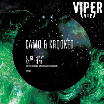 Get Funky album by Mefjus & Camo & Krooked - Drum and Bass Cover Art