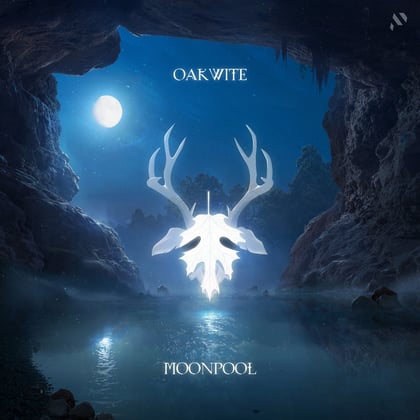 Moonpool album by Oakwite - Drum and Bass Cover Art