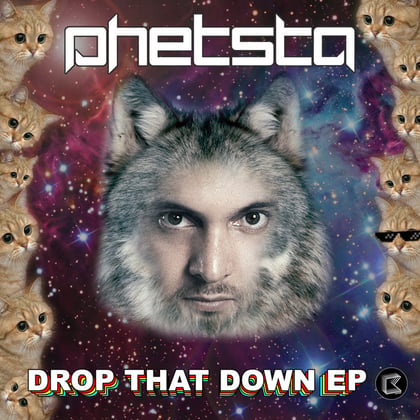 Drop That Down EP album by Phetsta - Drum and Bass Cover Art