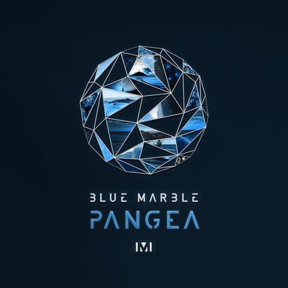 Pangea album by Blue Marble - Drum and Bass Cover Art