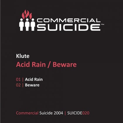 Acid Rain / Beware album by Klute - Drum and Bass Cover Art