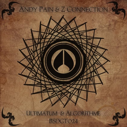 Ultimatum / Algorithme album by Andy Pain - Drum and Bass Cover Art