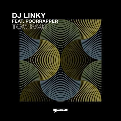 Too Fast album by DJ Linky - Drum and Bass Cover Art