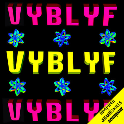 VYBLYF album by Jaguar Skills - Drum and Bass Cover Art