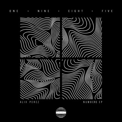 Numbers EP album by Verbz & Alix Perez - Drum and Bass Cover Art