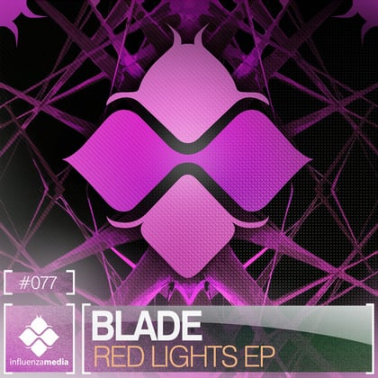 Red Lights EP album by Blade (Dnb) - Drum and Bass Cover Art