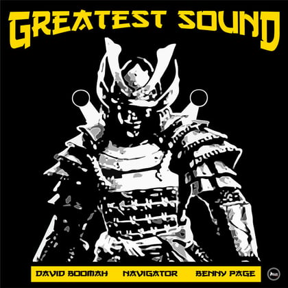 Greatest Sound album by David Boomah, Navigator & Benny Page - Drum and Bass Cover Art