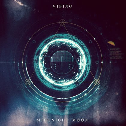 Vibing album by MidKnighT MøøN - Drum and Bass Cover Art