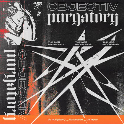 Purgatory album by Agro & Objectiv - Drum and Bass Cover Art