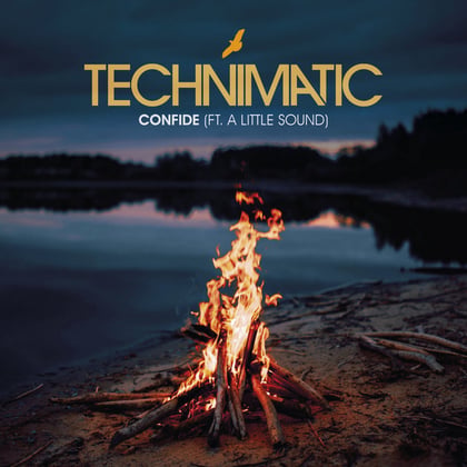 Confide album by Technimatic & A Little Sound - Drum and Bass Cover Art