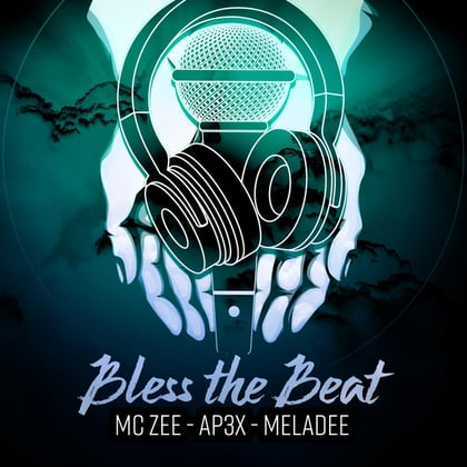 Bless The Beat album by MC Zee - Drum and Bass Cover Art