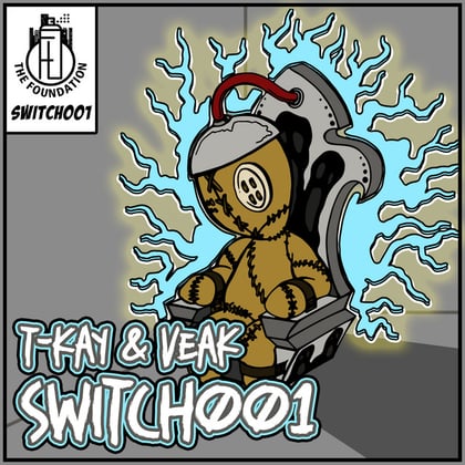 Switch album by Salaryman, Veak & T-Kay - Drum and Bass Cover Art