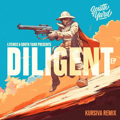 Diligent (Kursiva Remix) album by Kursiva - Drum and Bass Cover Art