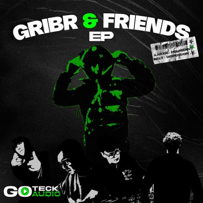 GRIBR & FRIENDS album by GRIBR - Drum and Bass Cover Art