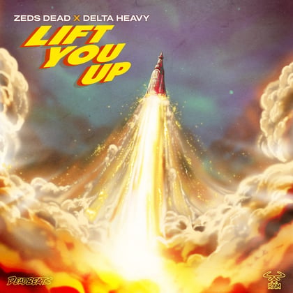 Lift You Up album by Delta Heavy - Drum and Bass Cover Art