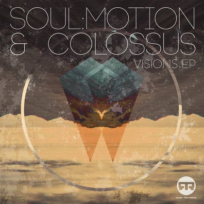 Visions album by Soulmotion & Colossus - Drum and Bass Cover Art