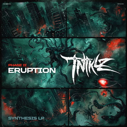 Phase II: Eruption album by TNTKLZ - Drum and Bass Cover Art