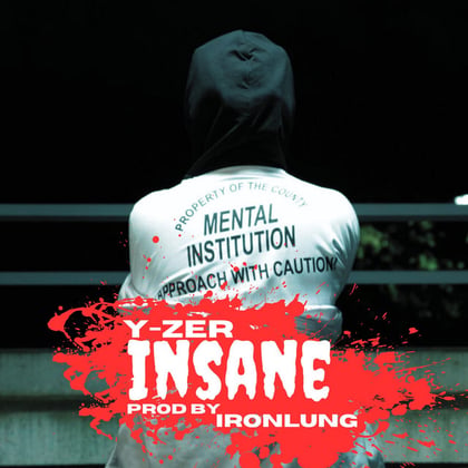 Insane album by Ironlung - Drum and Bass Cover Art