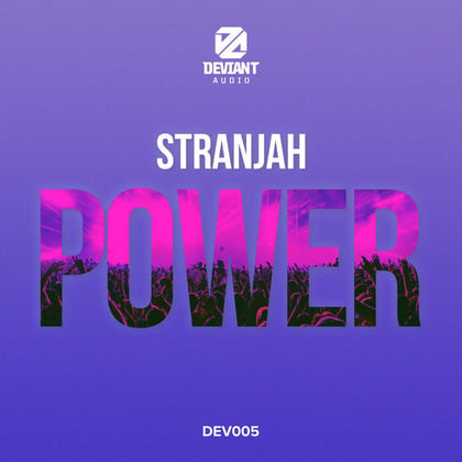 Power LP album by STRANJAH - Drum and Bass Cover Art