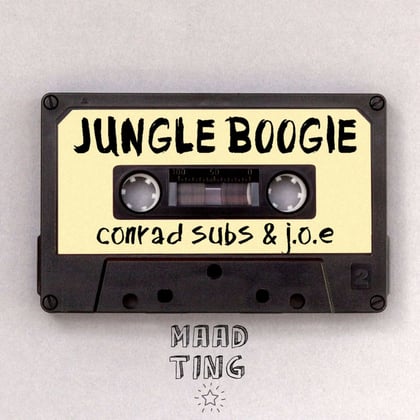 Jungle Boogie album by Conrad Subs - Drum and Bass Cover Art