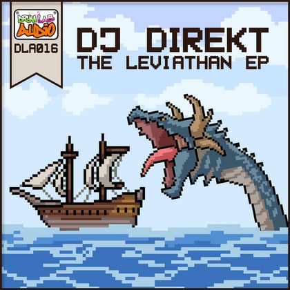 The Leviathan album by DJ Direkt - Drum and Bass Cover Art