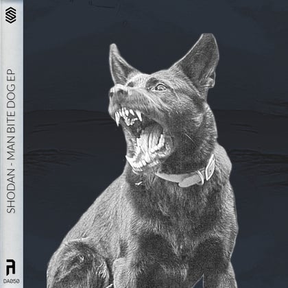 Man Bite Dog album by Shodan - Drum and Bass Cover Art