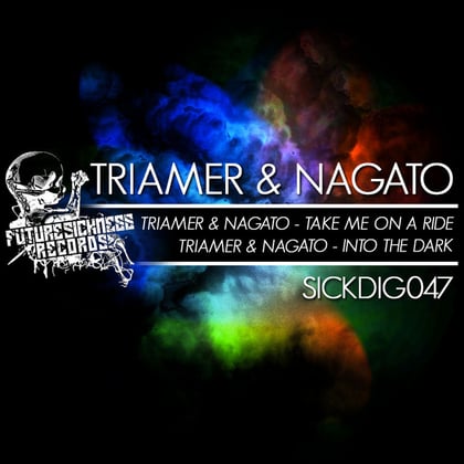 Take Me On A Ride / Into The Dark album by TriaMer & Nagato - Drum and Bass Cover Art