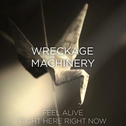 Feel Alive album by Wreckage Machinery - Drum and Bass Cover Art