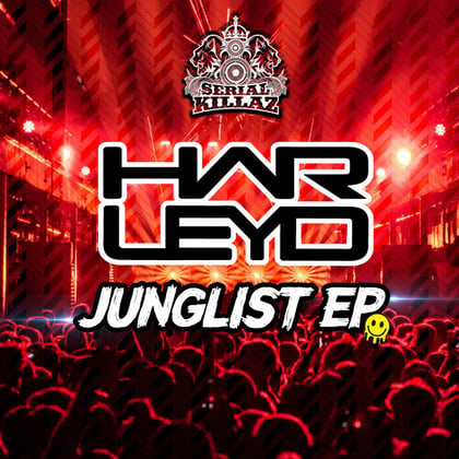 Junglist EP album by Harley D - Drum and Bass Cover Art