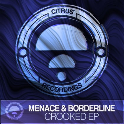 Crooked EP album by Borderline - Drum and Bass Cover Art