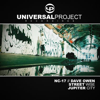 Street Wise // Jupiter City album by Dave Owen - Drum and Bass Cover Art