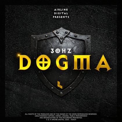 Dogma album by 30Hz - Drum and Bass Cover Art