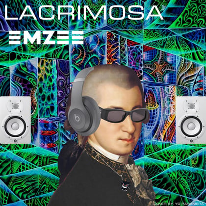 Lacrimosa album by EmZee - Drum and Bass Cover Art