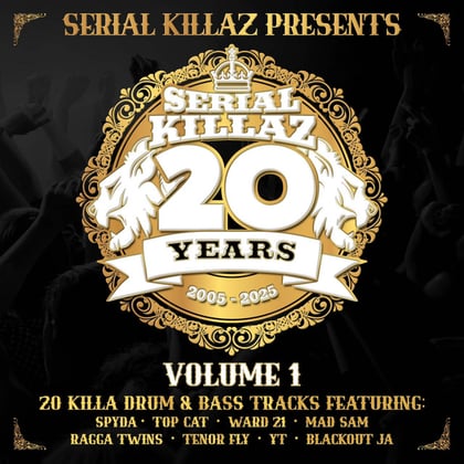 20 Years of Serial Killaz Volume 1 album by Serial Killaz - Drum and Bass Cover Art