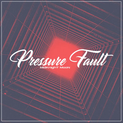 Pressure Fault album by MidKnighT MøøN - Drum and Bass Cover Art