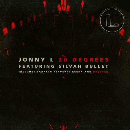 20 Degrees album by Jonny L - Drum and Bass Cover Art