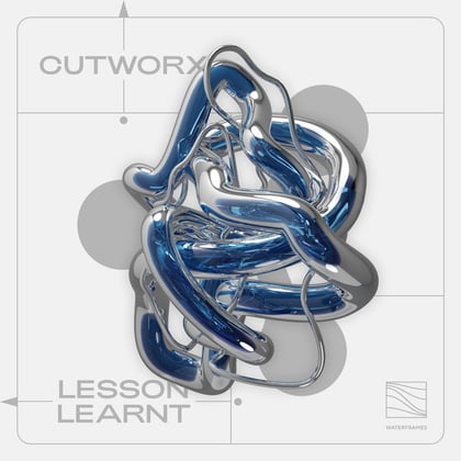 Lesson Learnt album by Cutworx & Safire - Drum and Bass Cover Art