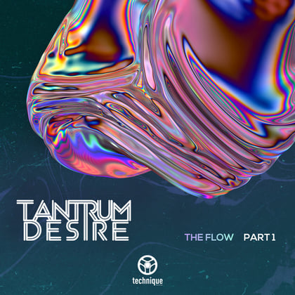 The Flow, Pt. 1 album by Tantrum Desire - Drum and Bass Cover Art