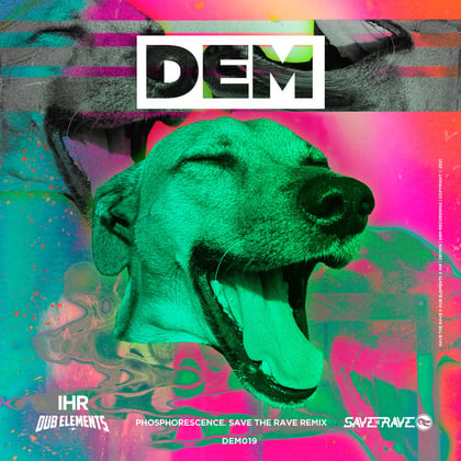 Phosphorescence (Save The Rave Remix) album by Dub Elements - Drum and Bass Cover Art