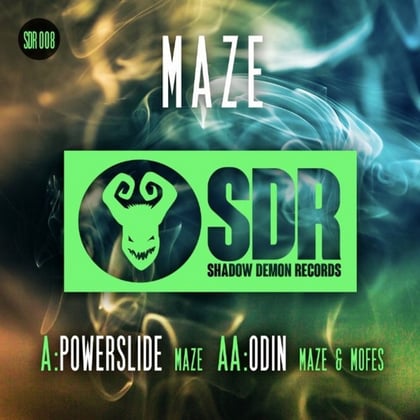 Powerslide / Odin album by Mofes - Drum and Bass Cover Art