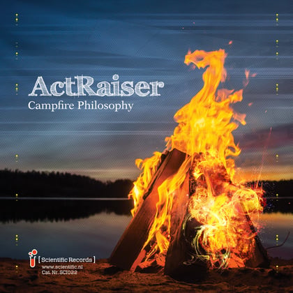 Campfire Philosophy LP album by Actraiser - Drum and Bass Cover Art