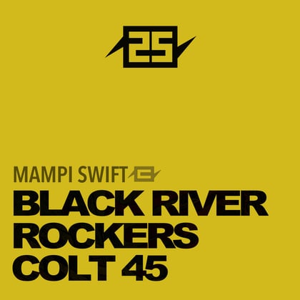 25 years of Charge - BLACK RIVER / ROCKERS / COLT 45 album by Mampi Swift - Drum and Bass Cover Art